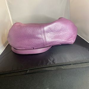 Purple coach bag